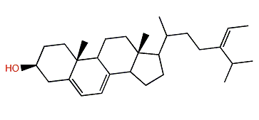 (24Z)-24-Ethylidenecholesta-5,7,24(28)-trien-3b-ol
